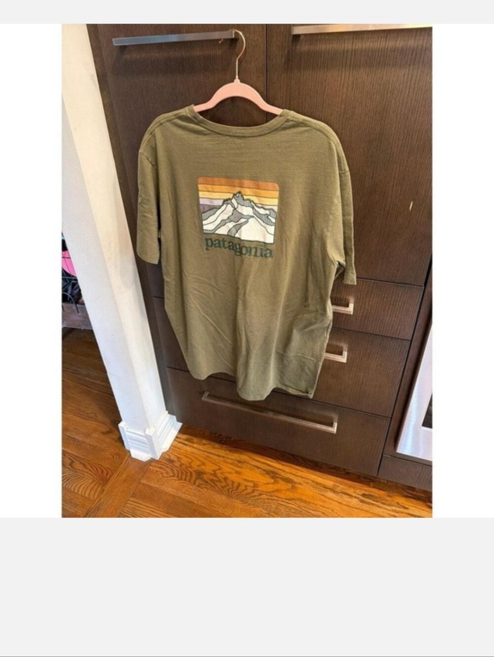 Patagonia Men's '73 Skyline Organic T-Shirt green XL